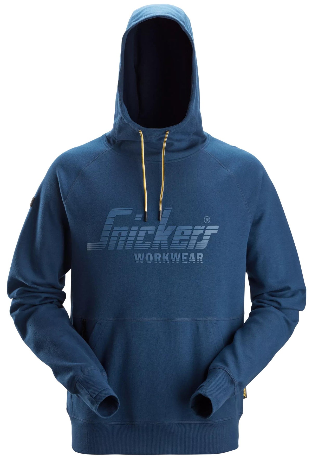 Snickers Workwear Logo Hoodie in Deep Blue