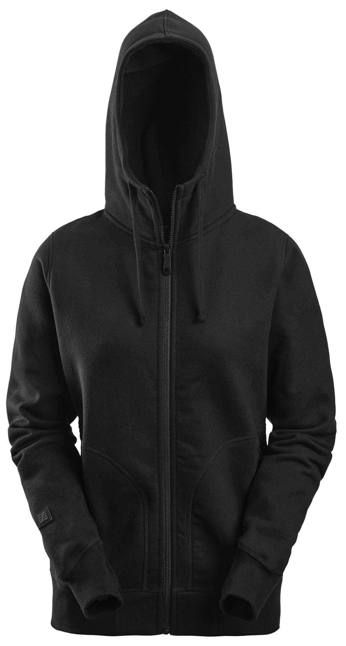 Snickers Workwear AllroundWork, Women's Full Zip Hoodie in Black