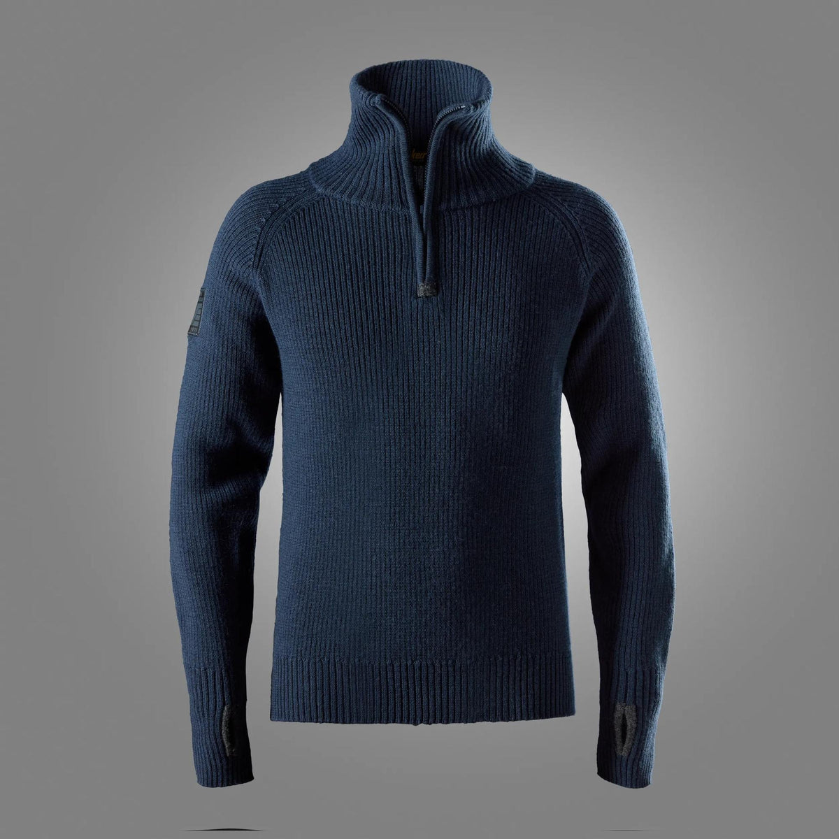 Snickers Workwear AllroundWork, ½-Zip Wool Sweater in Navy