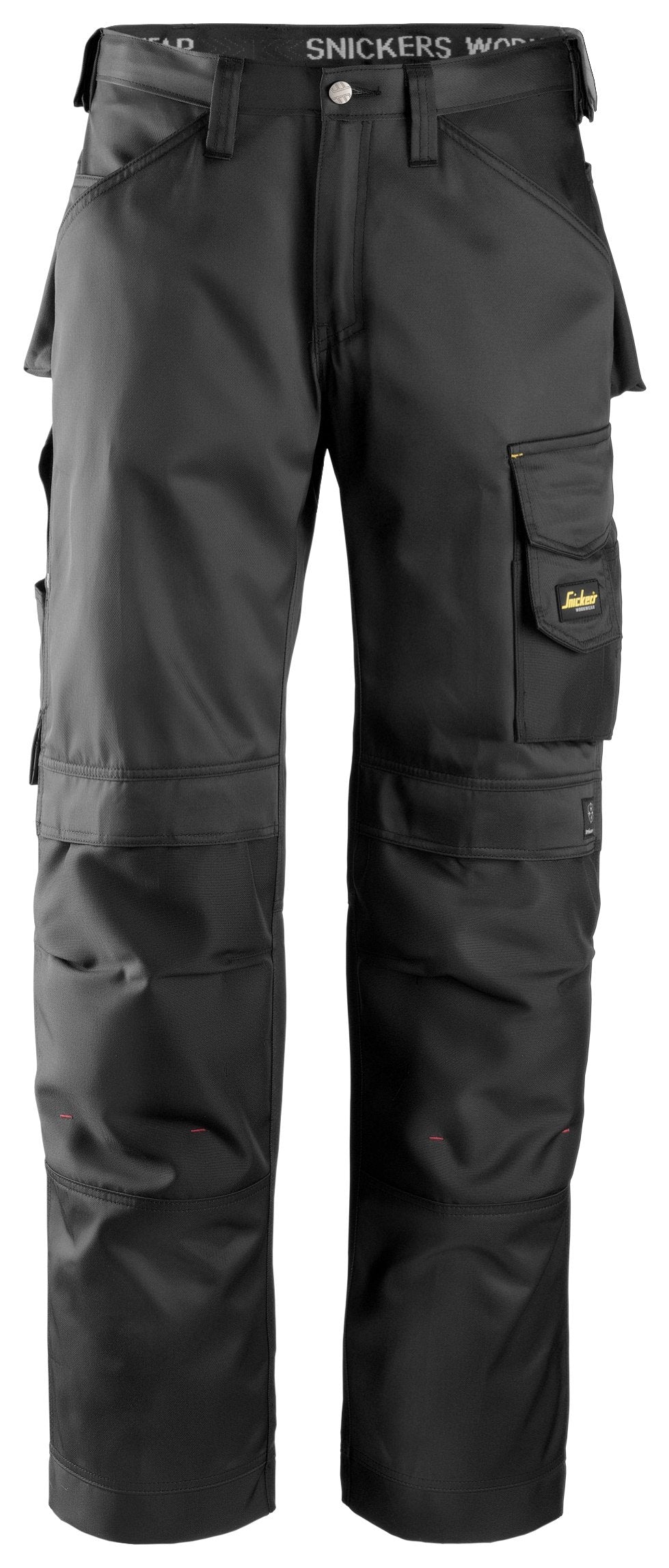 Snickers Workwear Craftsmen Trousers, DuraTwill in Black/Black