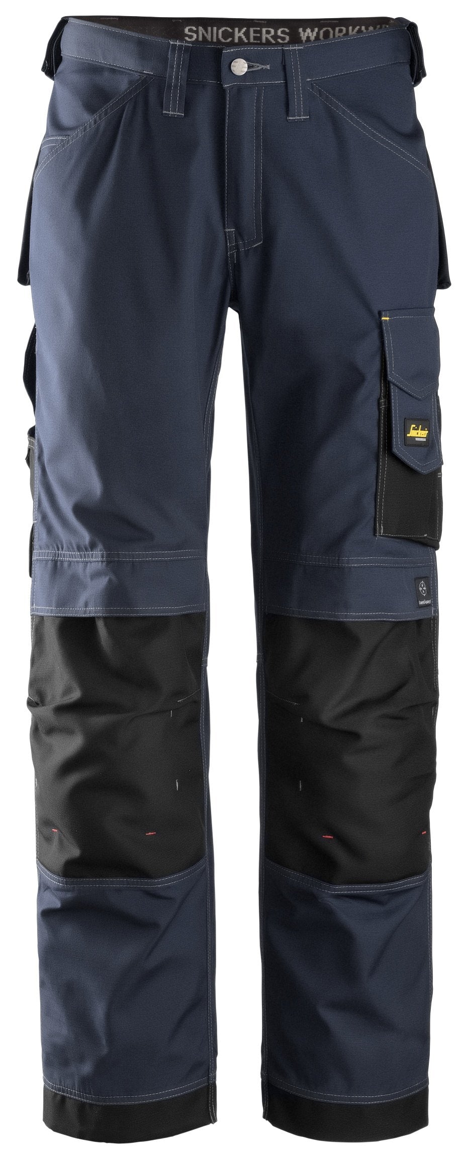 Snickers Workwear Craftsmen Trousers, Rip-Stop in Navy/Black