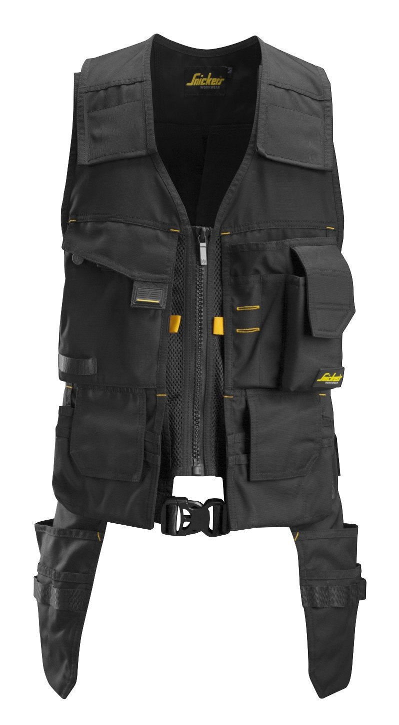 Snickers Workwear AllroundWork, Tool Vest in Black/Black