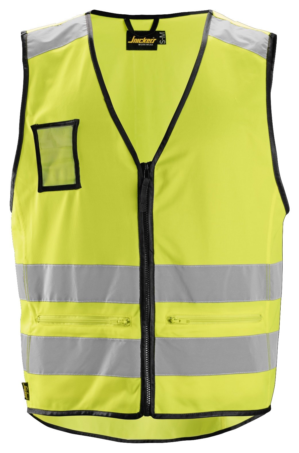 Snickers Workwear High-Vis Class 2, Vest in Hi-Vis Yellow