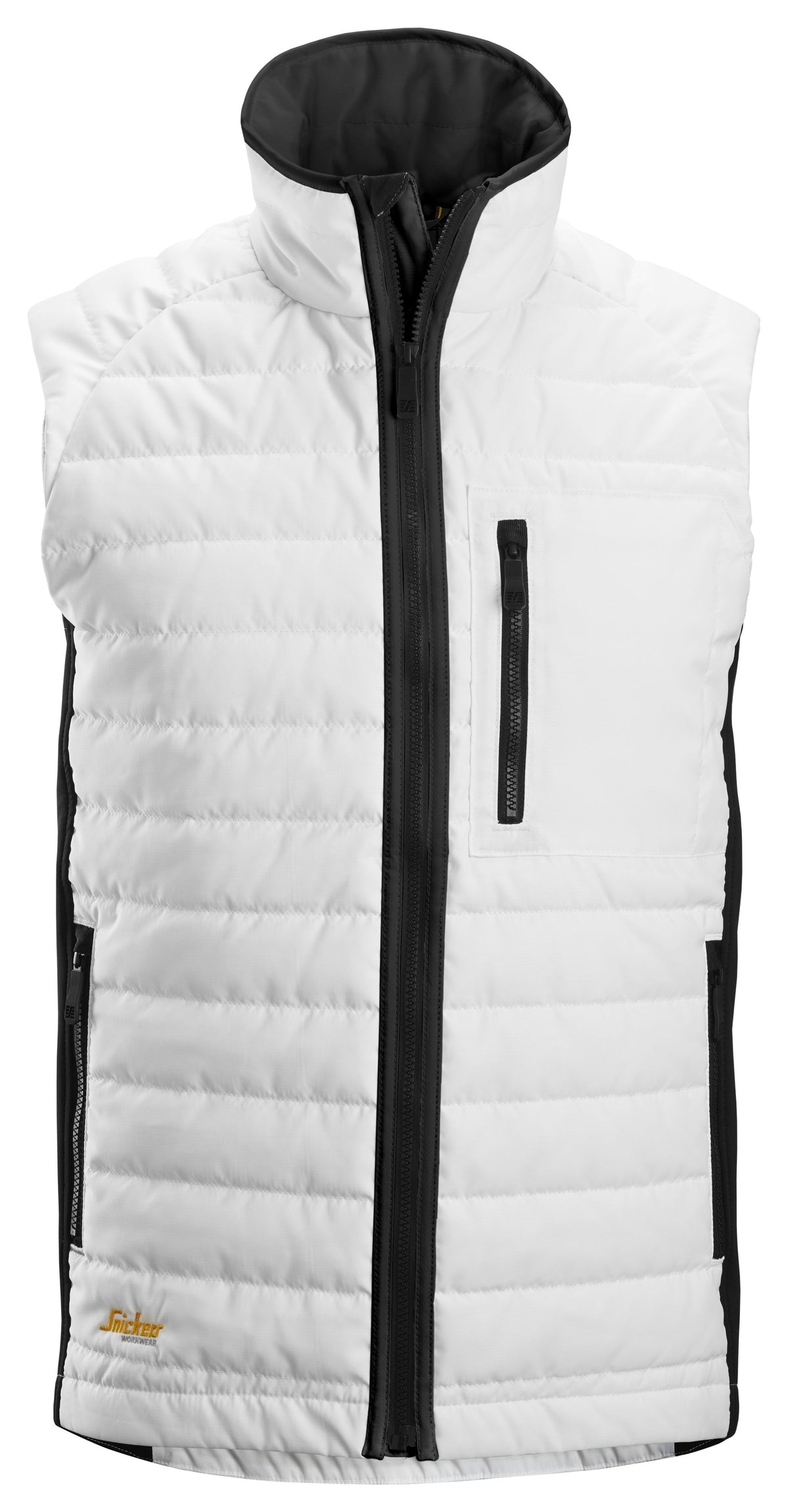 Snickers Workwear AllroundWork, 37.5® Insulator Vest in White/Black