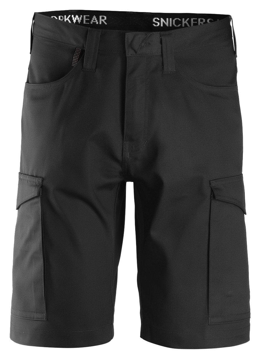 Snickers Workwear Service Shorts in Black