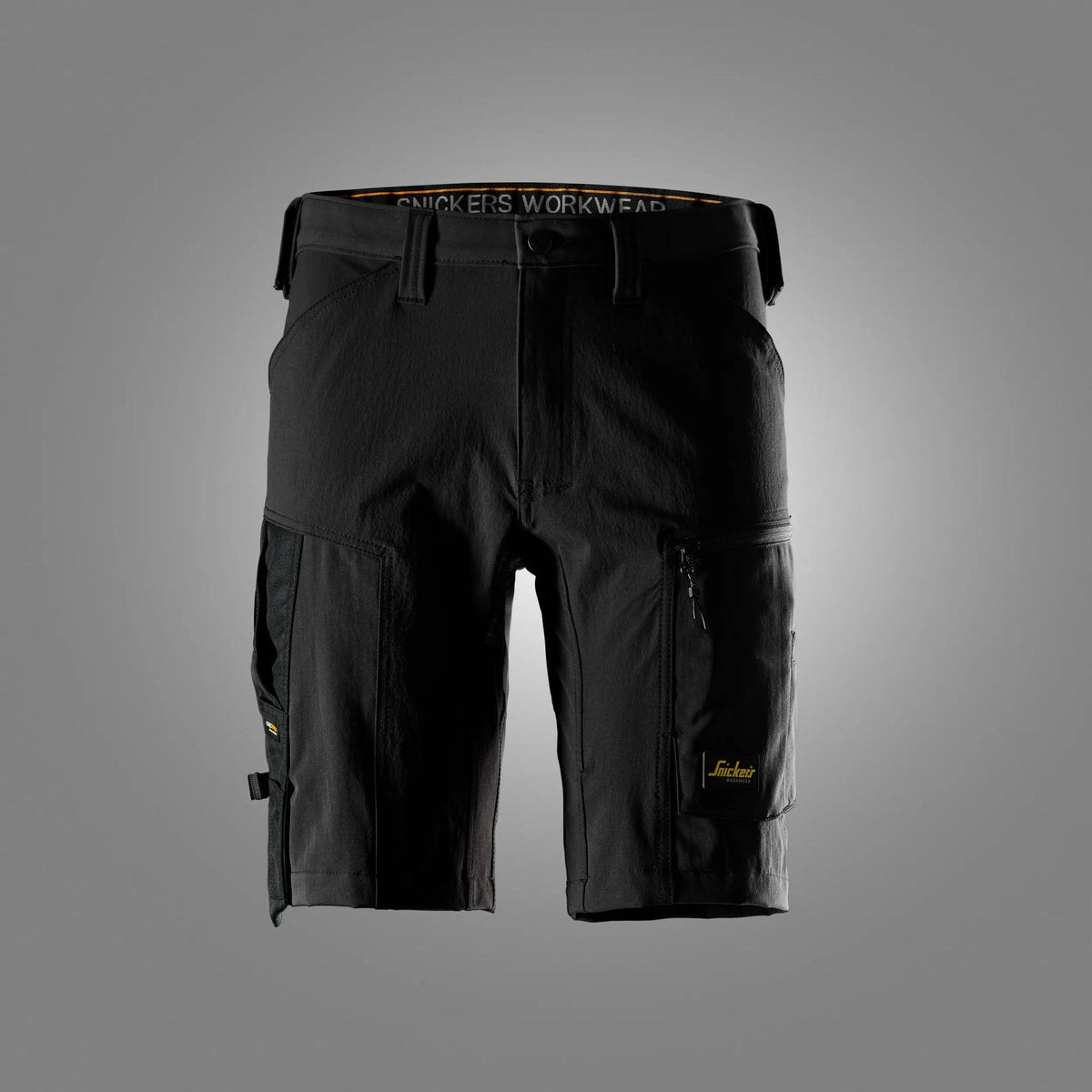 Snickers Workwear AllroundWork, Stretch Shorts in Black/Black