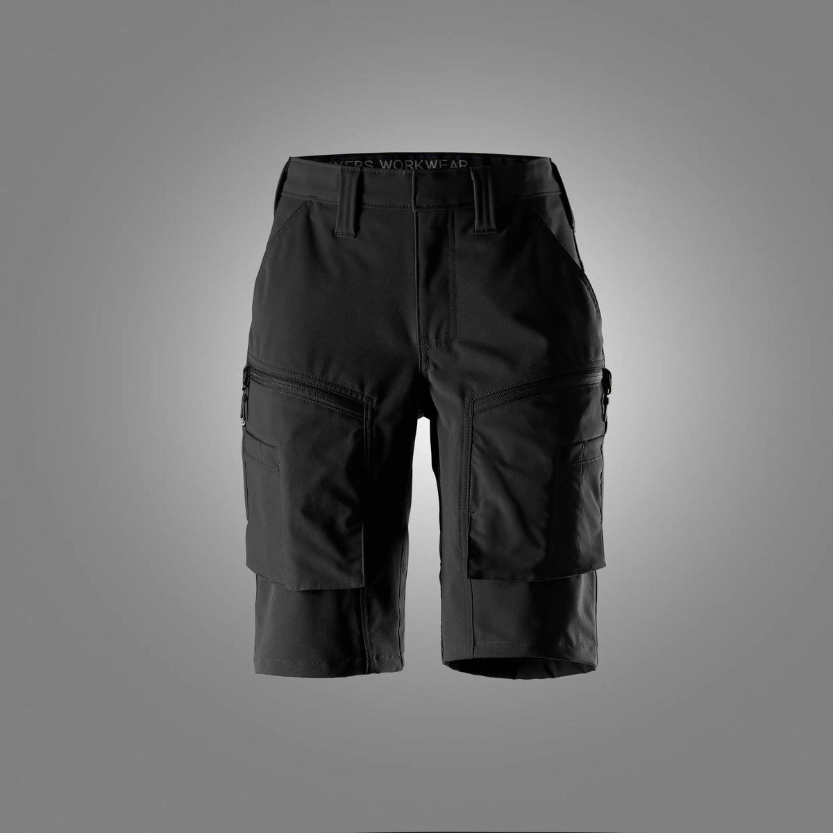Snickers Workwear ServiceWork, Women's Service Stretch Shorts in Black