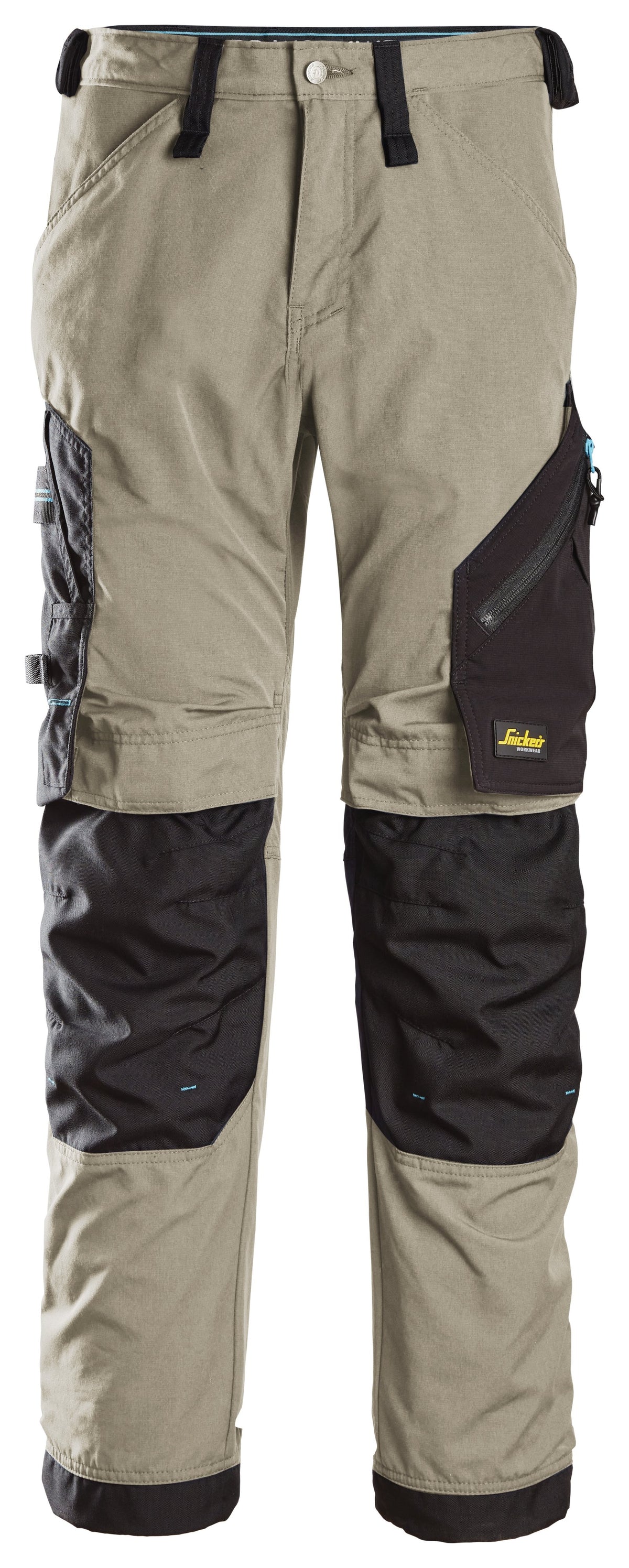Snickers Workwear LiteWork, 37.5® Work Trousers in Khaki/Black
