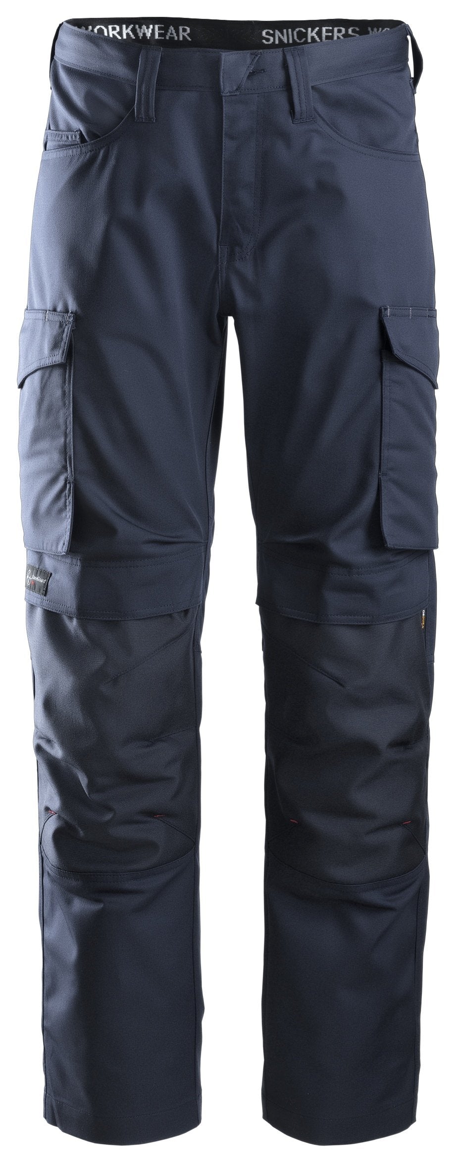 Snickers Workwear Service Trousers+ Knee Pockets in Navy/Navy