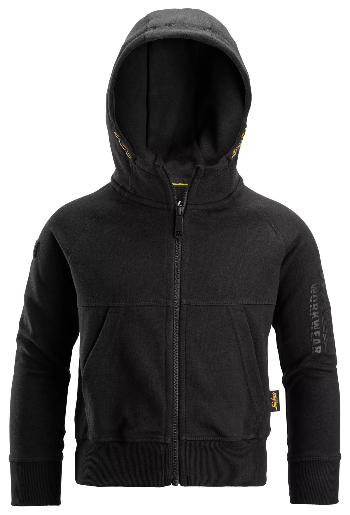Snickers Workwear Junior Logo Full-Zip Hoodie in Black