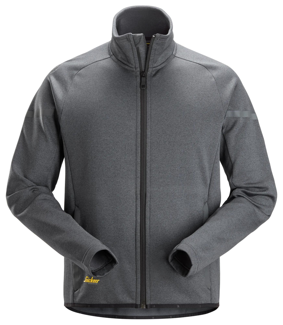 Snickers Workwear AllroundWork, 37.5® Fleece Jacket in Steel Grey/Black
