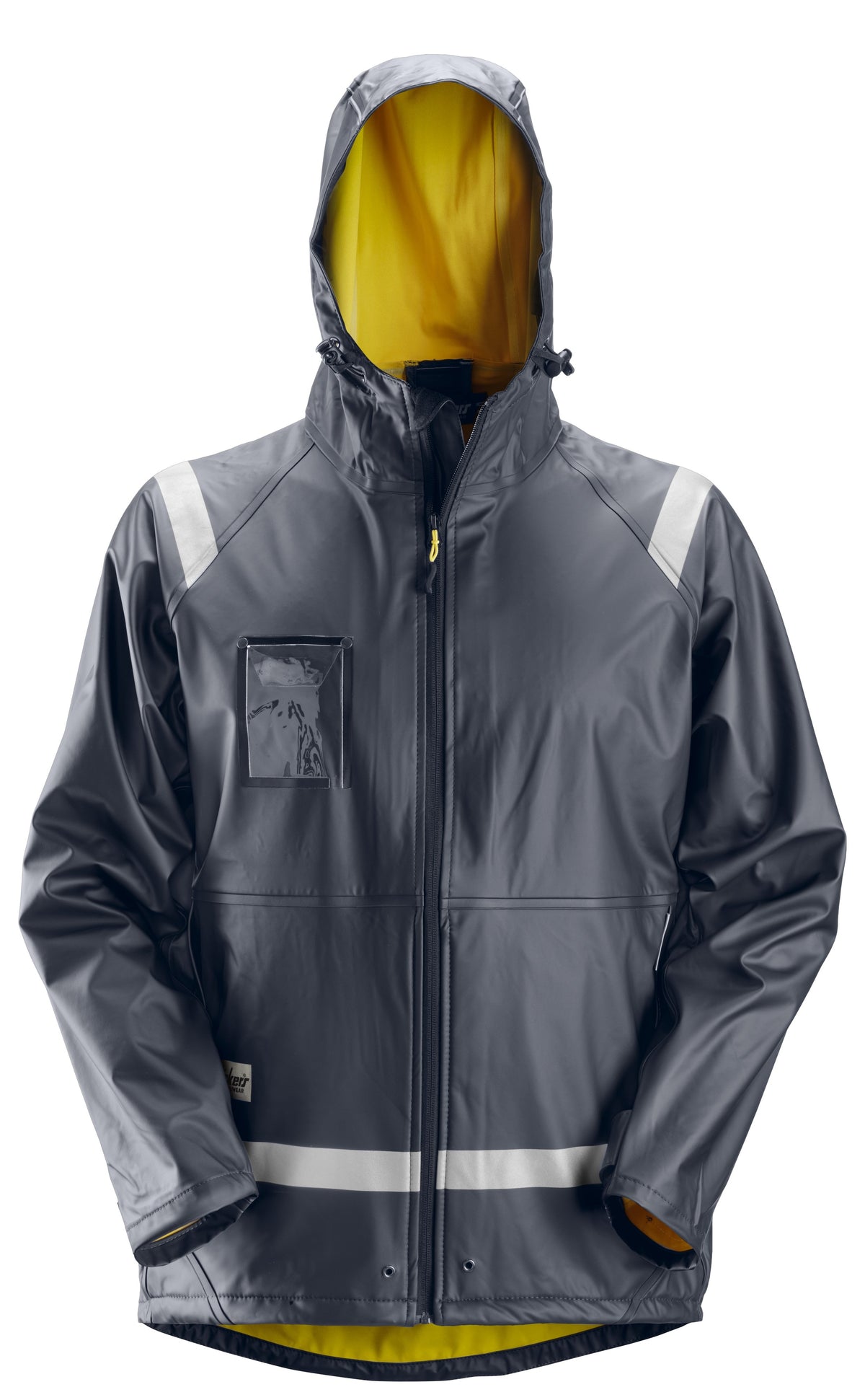 Snickers Workwear Rain Jacket, PU in Navy