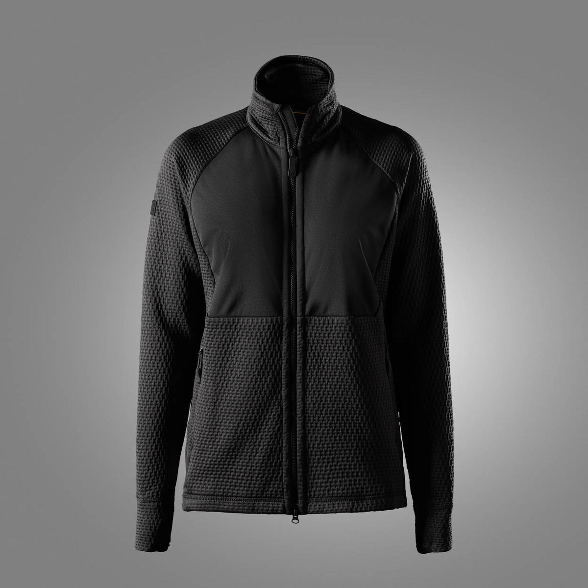 Snickers Workwear FlexiWork, Women’s Midlayer Jacket in Black/Black
