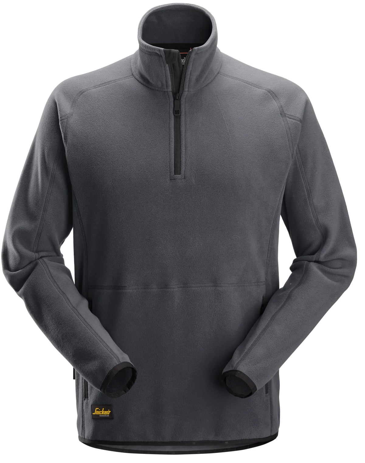 Snickers Workwear Polartec® Shed Less Half Zip Fleece Jacket in Steel Grey