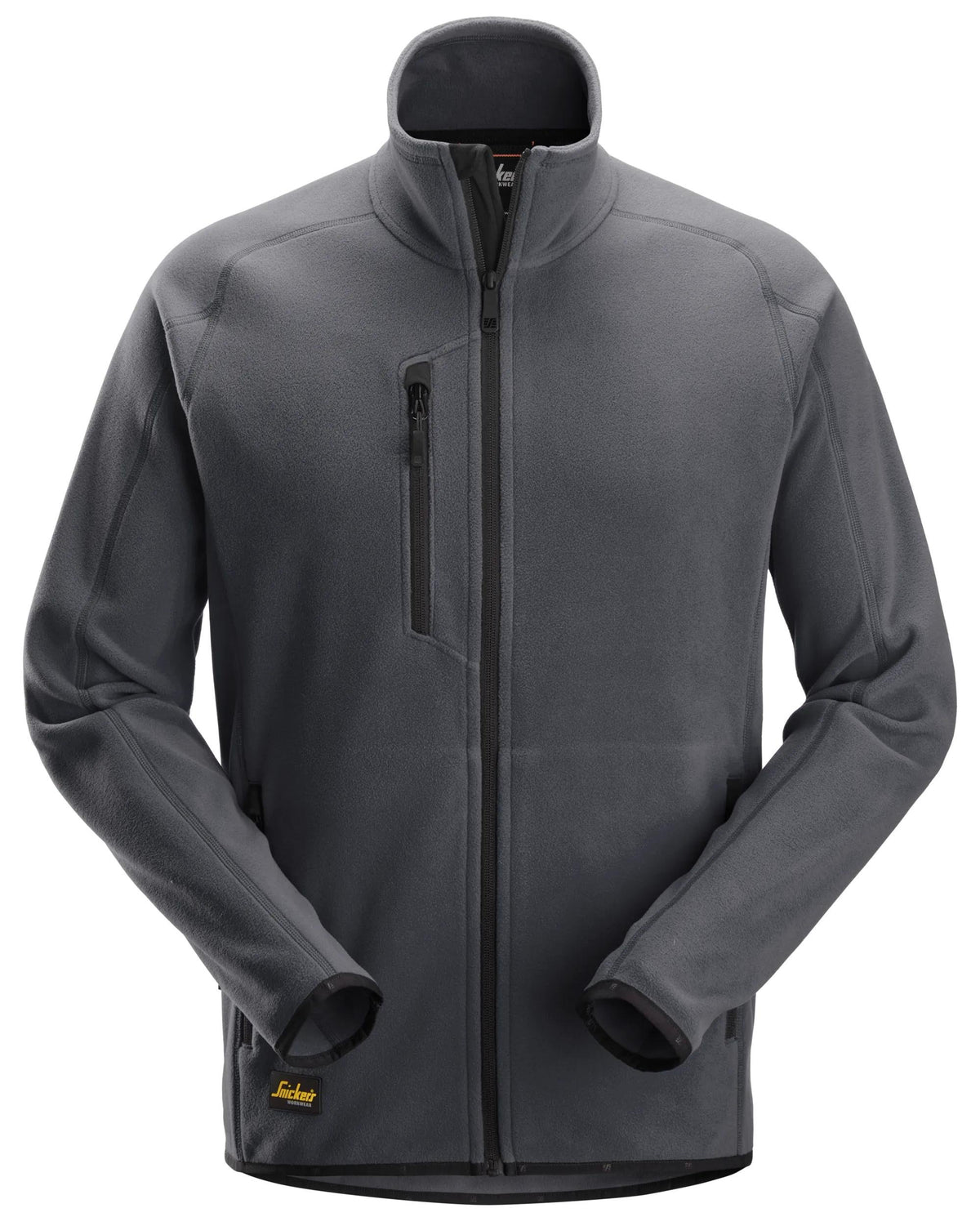 Snickers Workwear Polartec® Shed Less Fleece Jacket in Steel Grey