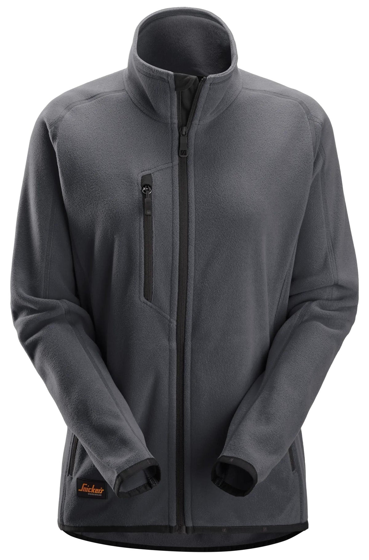 Snickers Workwear Polartec® Shed Less Women's Fleece Jacket in Steel Grey