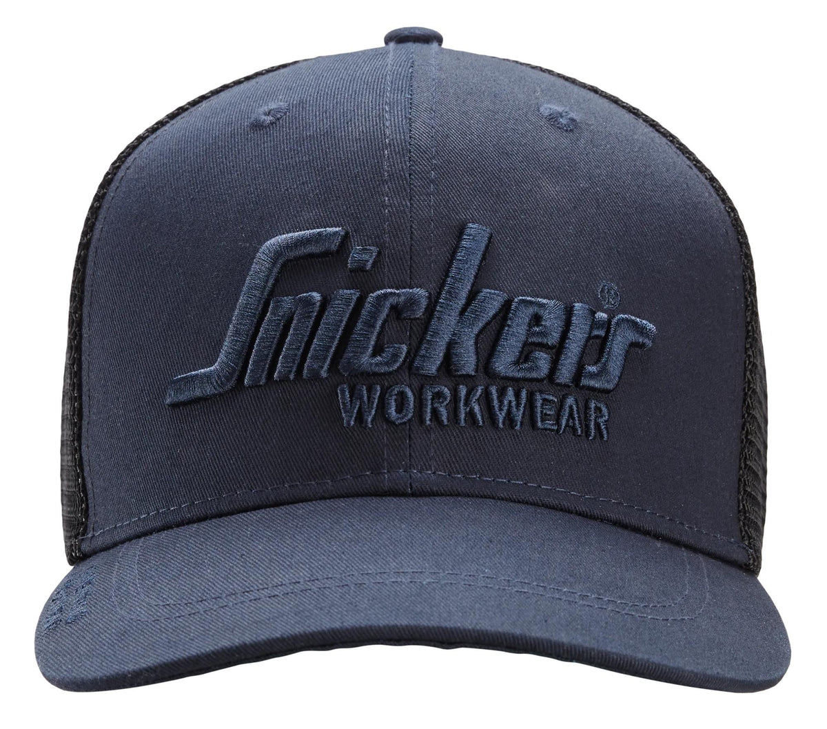 Snickers Workwear Trucker Cap in Navy/Black