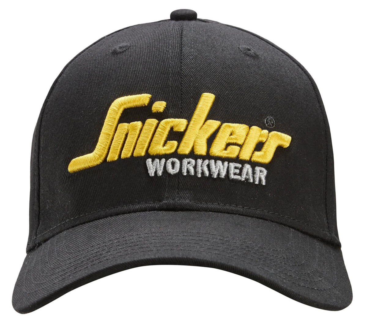 Snickers Workwear Flexible Cap in Black/Black
