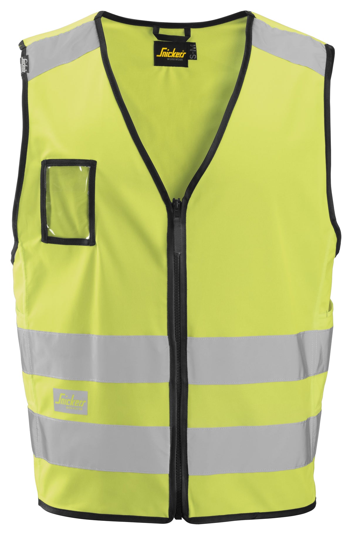 Snickers Workwear High-Vis Class 2, Vest in Hi-Vis Yellow