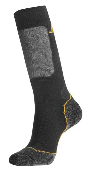 Snickers Workwear Wool Mix, High Socks in Black/Grey