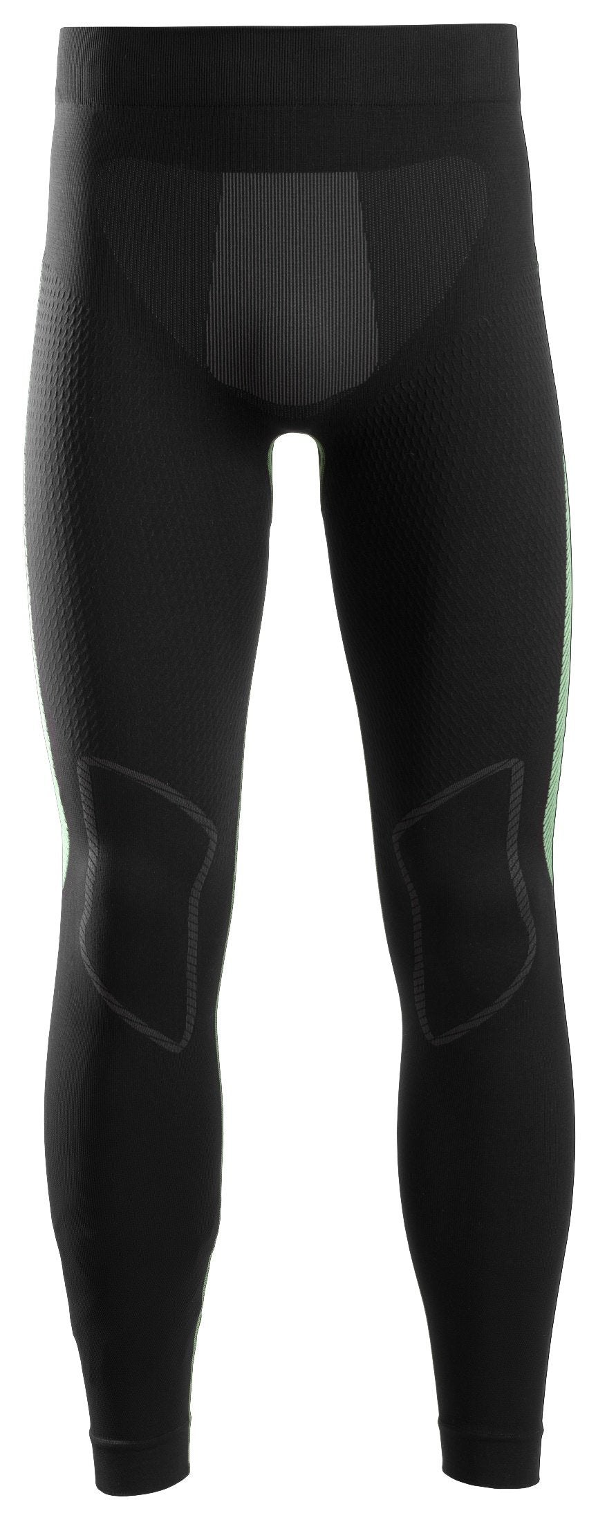 Snickers Workwear Flexiwork, Seamless Leggings in Black/Grey