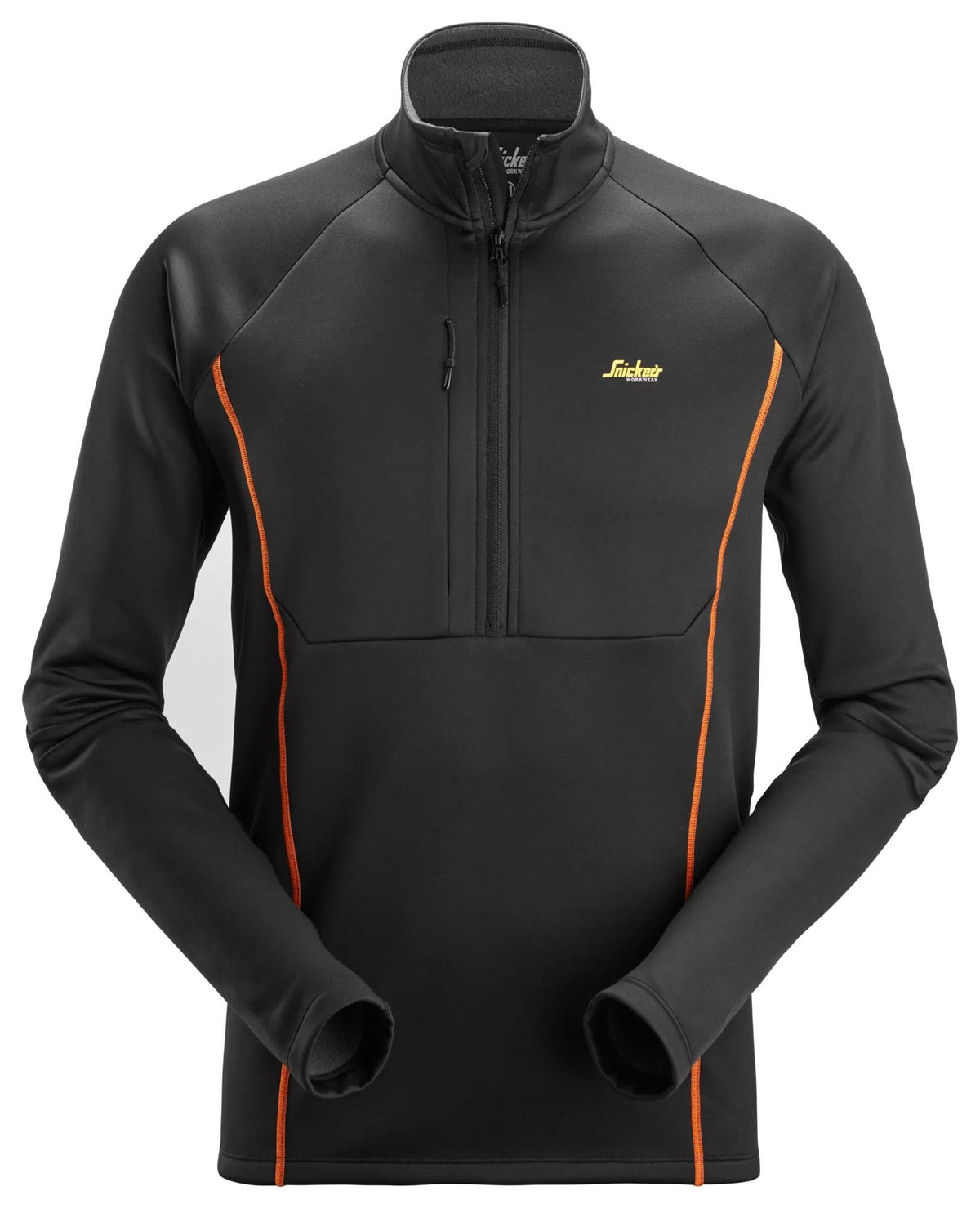 Snickers Workwear Thermal Base Layer Fusion Top in Black