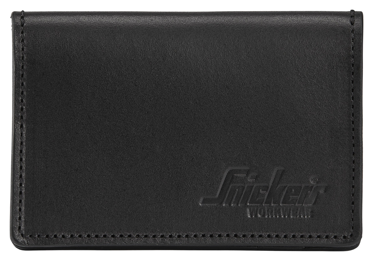 Snickers Workwear Leather Card Holder 10pcs in Black