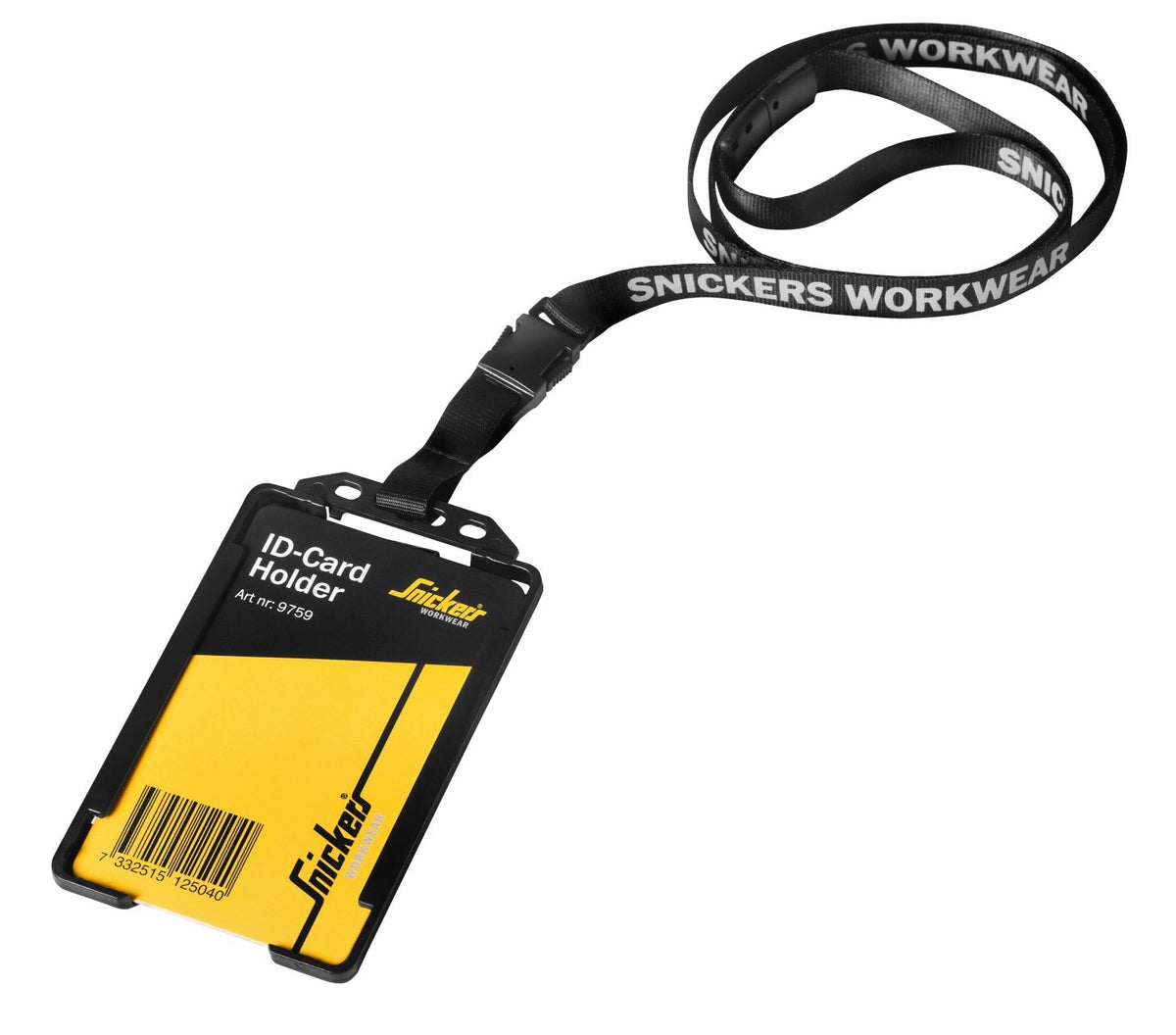 Snickers Workwear ID Card Holder in Black