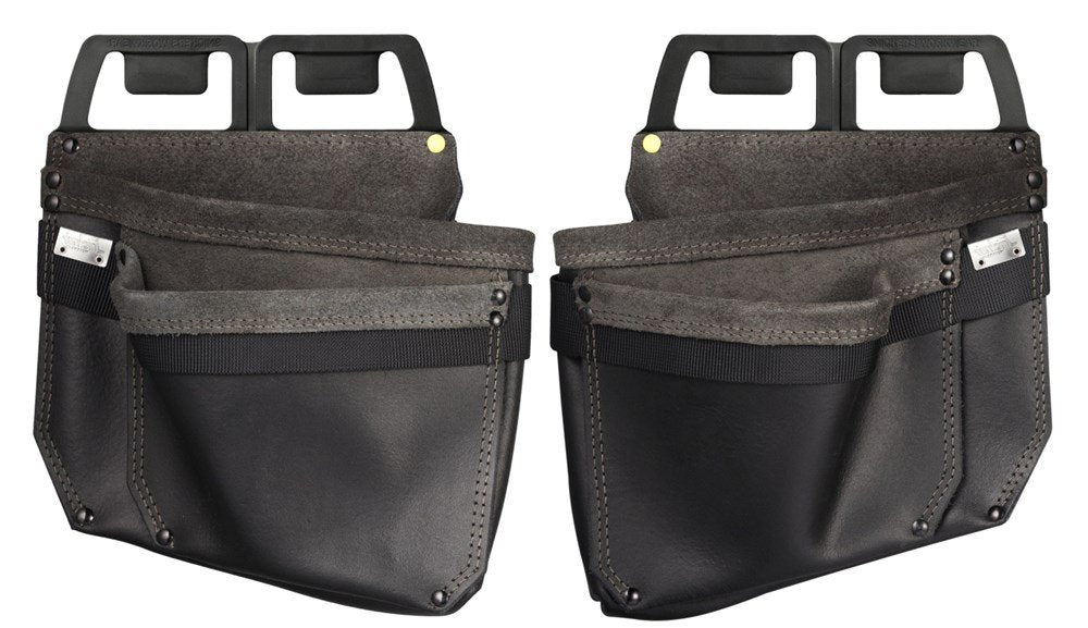 Snickers Workwear Nail & Screw Pouches in Black/Black