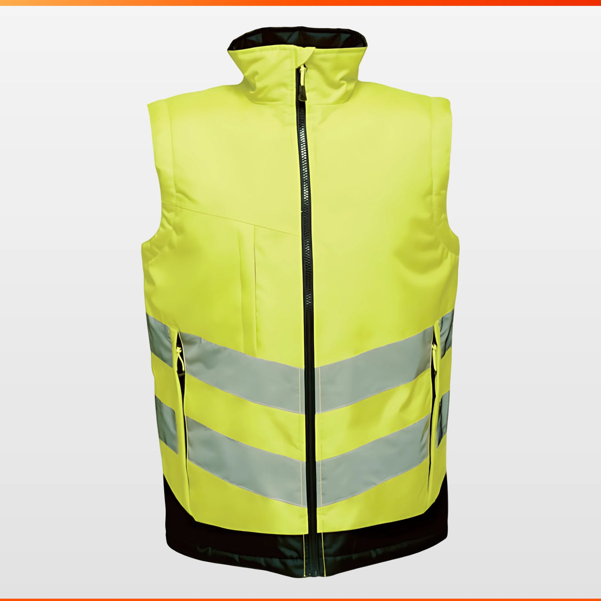 Regatta x6 Hi-Vis Bodywarmer Pack – workwear bundle with free logo, The Workwear Co