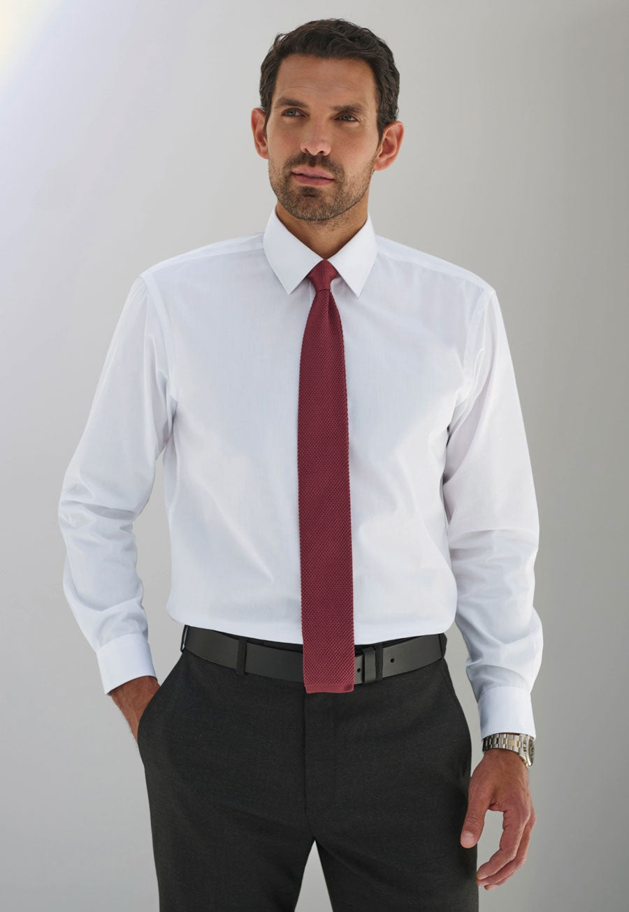 Brook Taverner Titan Shirt in White, image 4