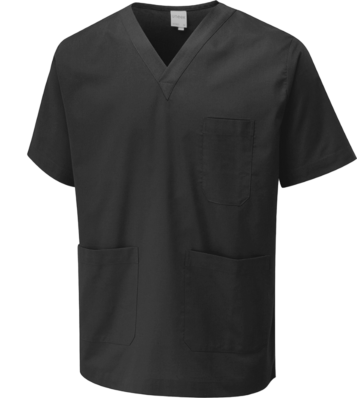 Uneek Scrub Tunic in Black