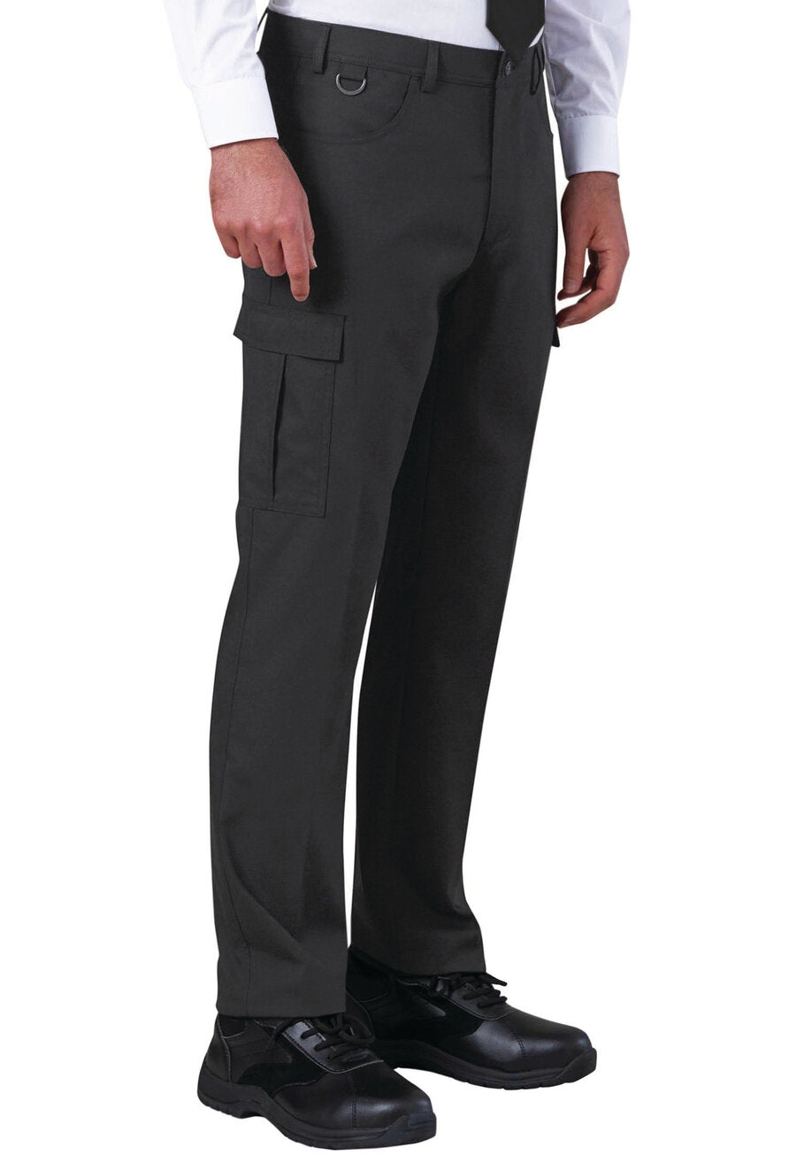 Brook Taverner Tours Cargo Trouser in Charcoal, image 2