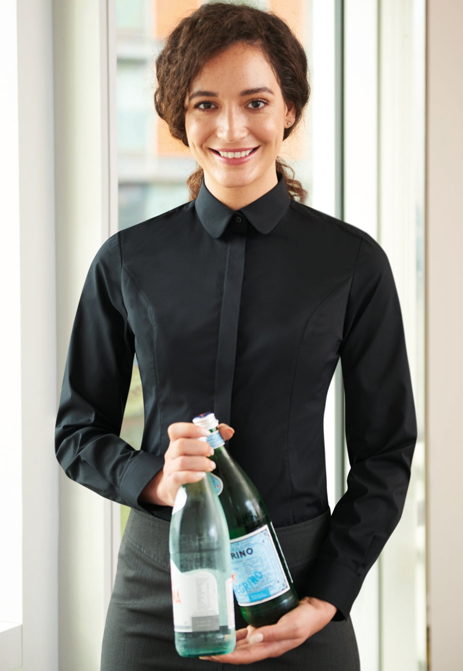 Brook Taverner Trevi Blouse in Black, image 5