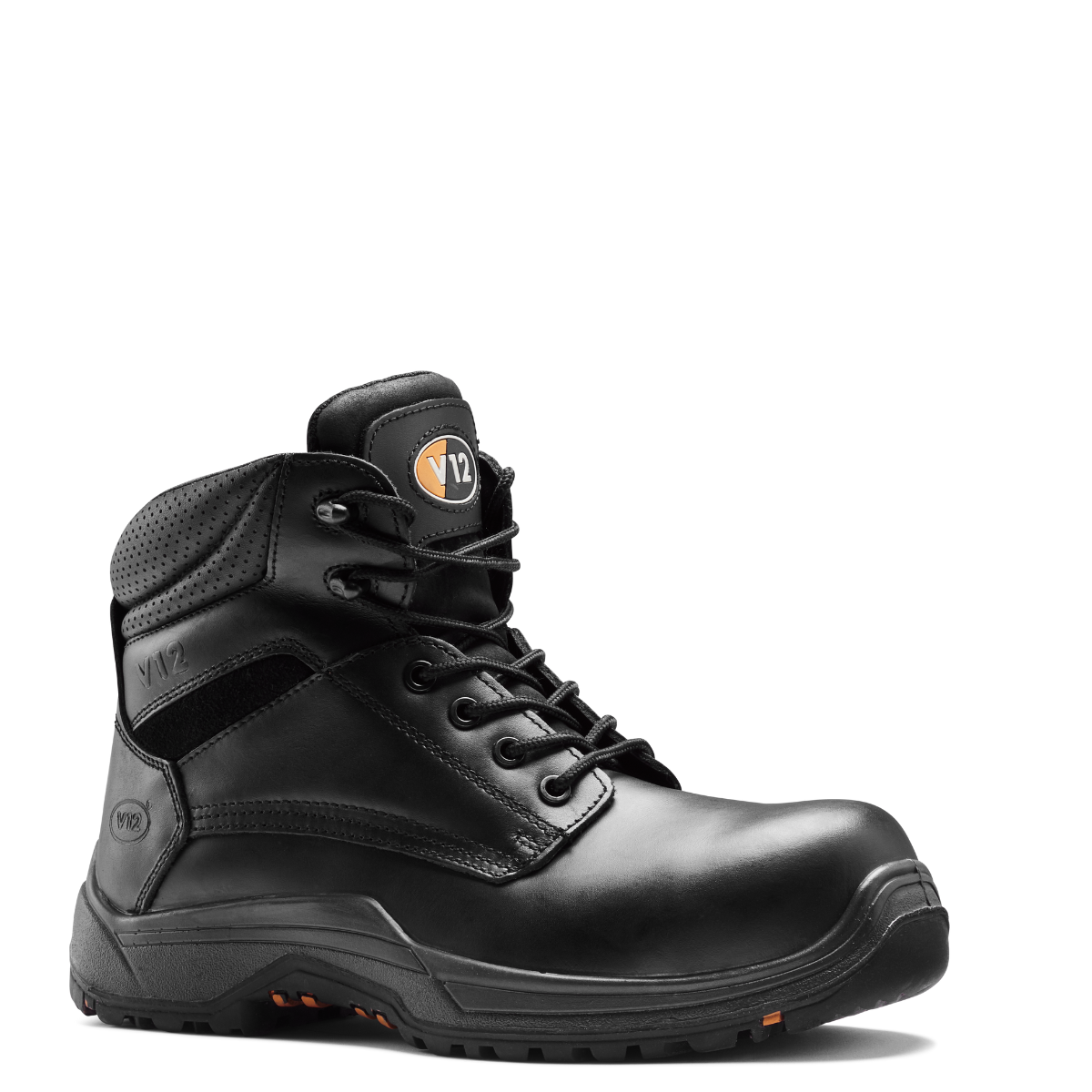 V12 Bison IGS VR600.01XL S3 SRC HRO safety boot in Black – 1