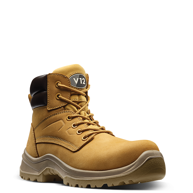 V12 Bobcat STS V6420.01 S1P SRC safety boot in Honey – 1
