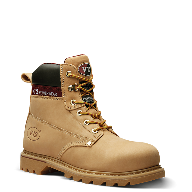 V12 Boulder V1237 S3 HRO safety boot in Honey – 2