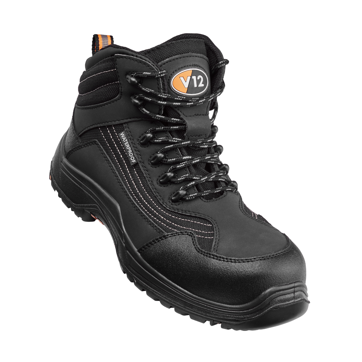 V12 Caiman IGS V1501.01 S3 SRC HRO safety boot in Graphite – 3