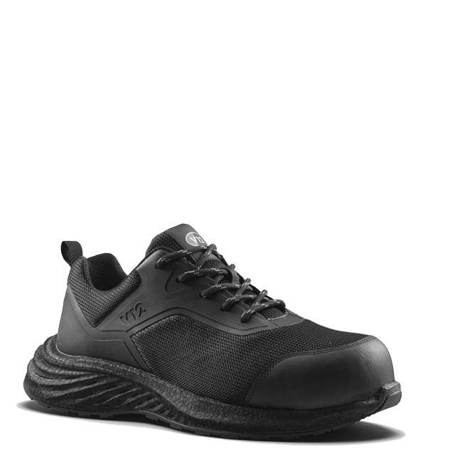 V12 Comet V2500 SR HRO FO safety boot in Black – angle