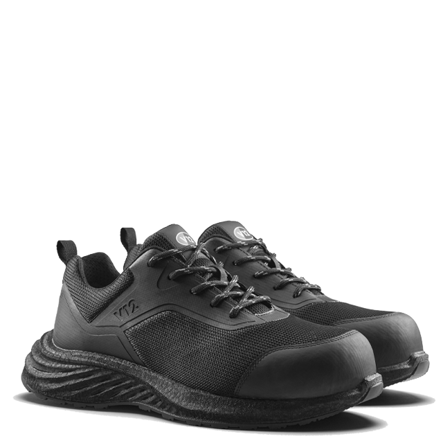 V12 Comet V2500 SR HRO FO safety boot in Black – front