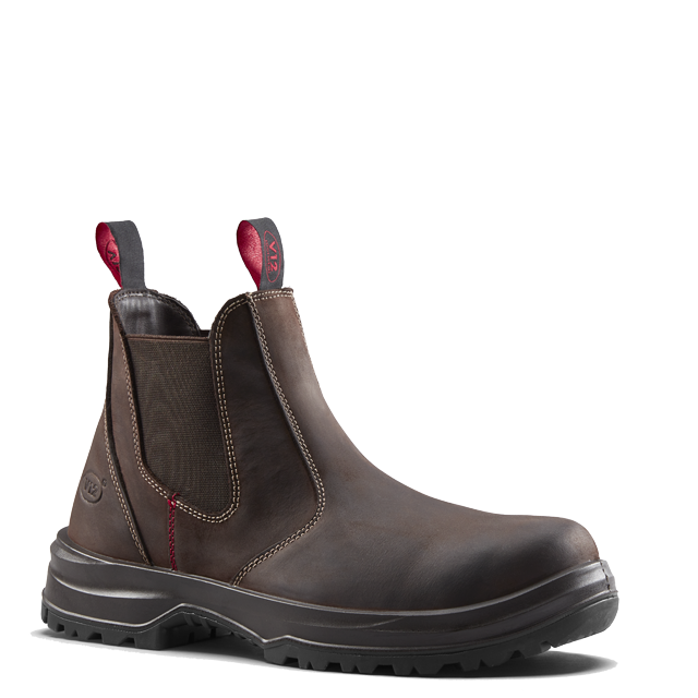 V12 Cotswold STS V2430 SR safety boot in Brown – angle