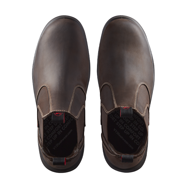 V12 Cotswold STS V2430 SR safety boot in Brown – front-3