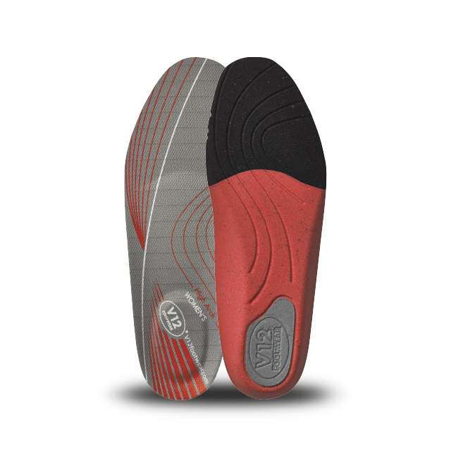 V12 Dynamic Arch Women's (high) Insole VS260 Dynamic Arch Women's (high) Insole in Red – sole