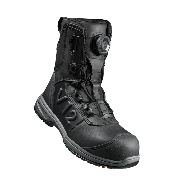 V12 Vanguard IGS V2425 SR HRO FO safety boot in Black – angle