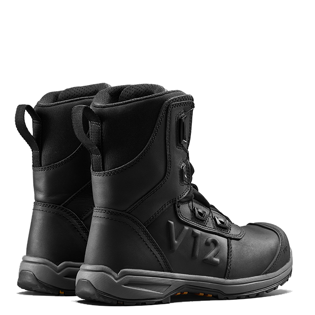 V12 Vanguard IGS V2425 SR HRO FO safety boot in Black – front-2