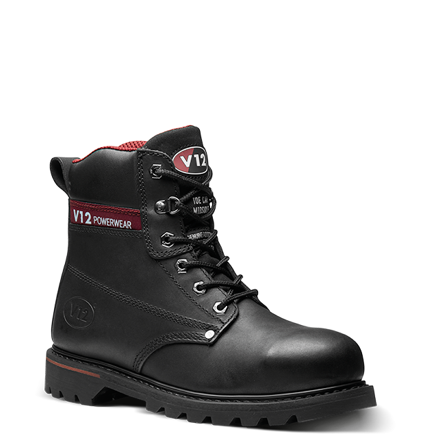 V12 XL Boulder V1235 S3 HRO safety boot in Black – 2