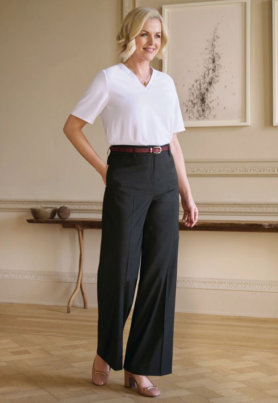 Brook Taverner Bella Trouser in Charcoal, main product image