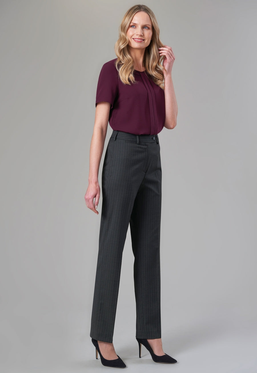 Brook Taverner Varese Trouser in Navy, image 5