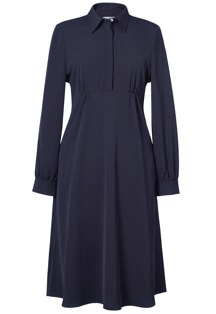 Brook Taverner Virgo Shirt Dress in Navy, main product image