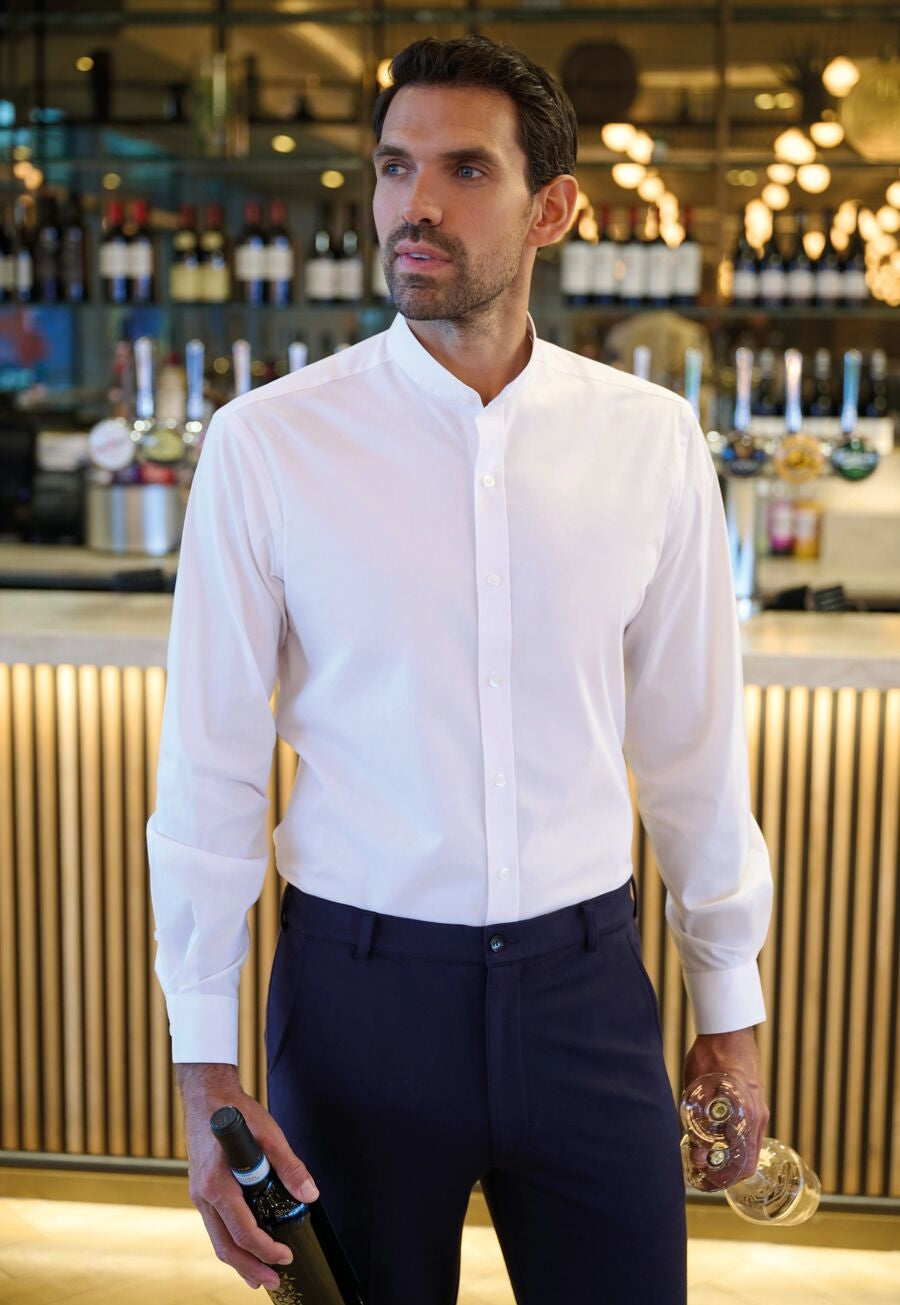 Brook Taverner Volterra Shirt in White, image 5